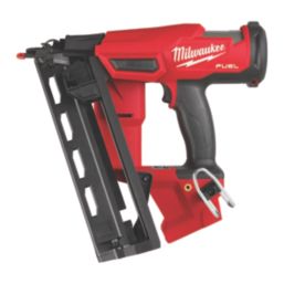 Milwaukee M18 FN16GA-0 FUEL 64mm 18V Li-Ion RedLithium Brushless Second Fix Cordless Nail Gun - Bare
