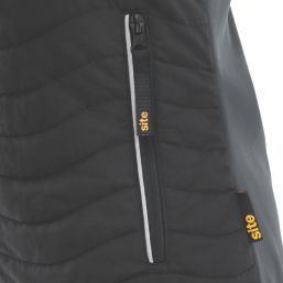 Site Docherty Womens Body Warmer Black Size 12