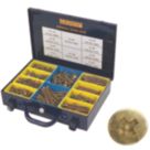 Goldscrew  PZ Double-Countersunk General Trade Case 1400 Pcs