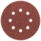 Bosch C430  60 Grit 8-Hole Punched Multi-Material Sanding Discs 125mm 5 Pack