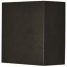 Lutec Gemini Beams Outdoor LED Wall Light Black 7.5W 350lm