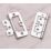 Smith & Locke Polished Chrome  Flush Hinges 75mm x 55mm 2 Pack
