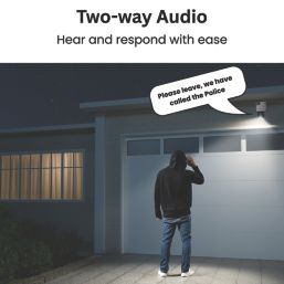 Reolink G770 TrackMix  Solar-Powered White Wireless 4K Outdoor Round Security Camera