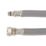 Flomasta Straight Flexible Hose M12 x 15mm x 300mm 2 Pack