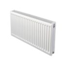 Stelrad 450mm x 800mm 3617BTU White Type 22 Convector Radiator