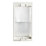 Contactum E1091W Modular Brush Flex Outlet White