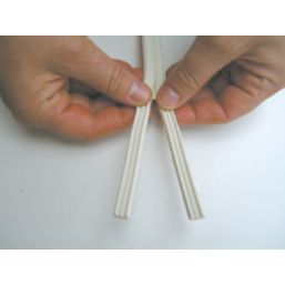 Stormguard  EPDM Rubber E Strip White 20m