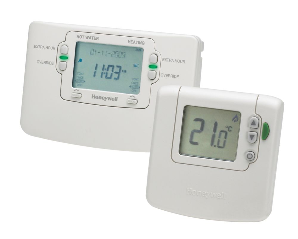 Honeywell Home T3 1-Channel Wireless Programmable Thermostat - Screwfix