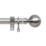 Renaissance Brushed Nickel Curtain Pole 19/16mm x 120-210cm