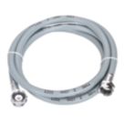 Flomasta Washing Machine Hose Grey 2.5m x 3/4"