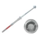 Fischer  TX DuoXpand Hex Head Frame Fixings 8mm x 120mm 4 Pack