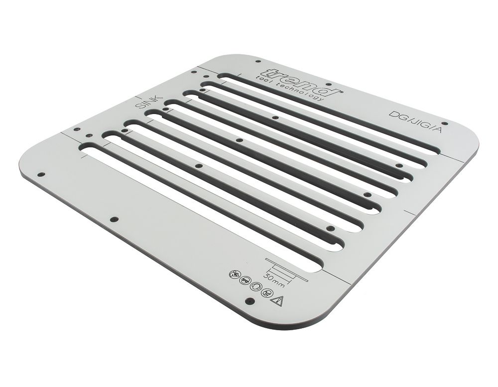 Trend DG/JIG/A 588mm Draining Groove Jig Screwfix