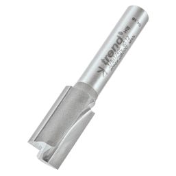 Trend 3/6X1/4TC 1/4" Straight Router Cutter 10mm x 19mm