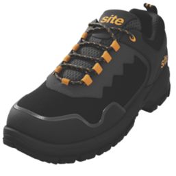 Site Rothlin Size 9  Black   Steel Toe Cap Safety Trainers