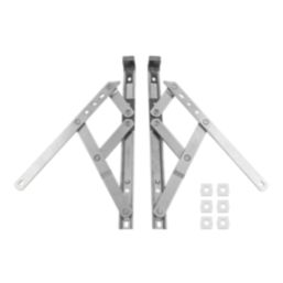 Smith & Locke  Friction Stay Window Hinges Top-Hung 250mm 2 Pack