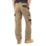 Site Coppell Work Trousers Tan/Black 40" W 32" L