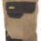 Site Coppell Work Trousers Tan/Black 40" W 32" L