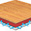 Roberts Laminate & Wood Floor Foam Underlay 9.2m²