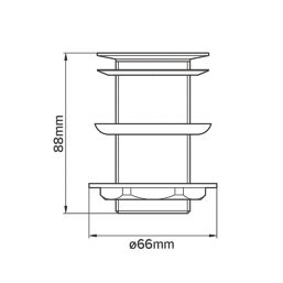Flomasta  Unslotted Pop Up Basin Basin Waste
