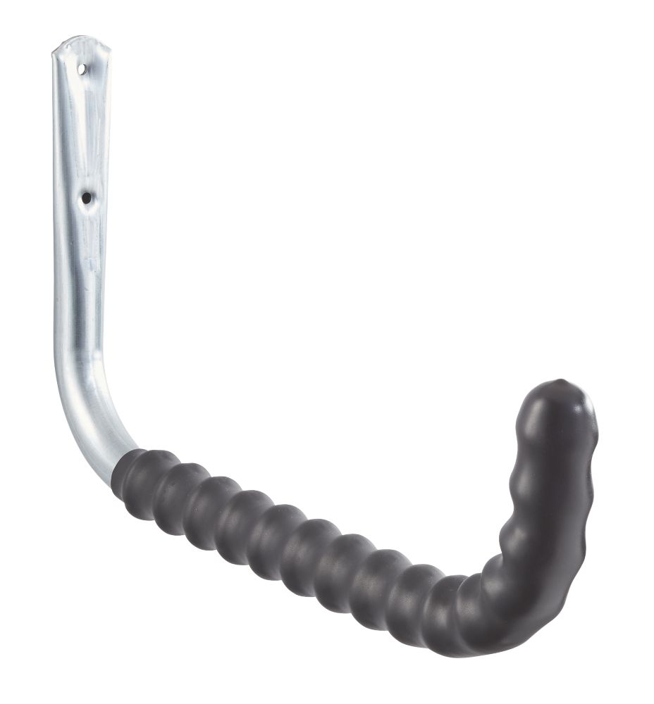 Smith & Locke Heavy Duty AntiSlip Storage Hook Black 250 x 380mm
