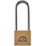Squire Lion Brass  Weatherproof Long Shackle  Padlock 40mm