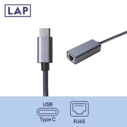 LAP USB-A to RJ45 Adaptor