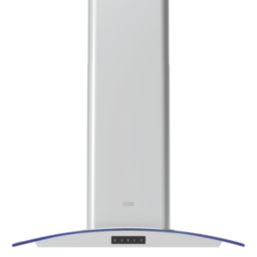 Cooke & Lewis CLCG60LKSS Canopy Hood Silver 598mm