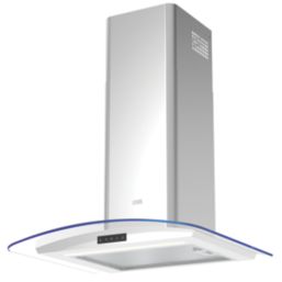 Cooke & Lewis CLCG60LKSS Canopy Hood Silver 598mm