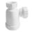 Flomasta  Round Bottle Trap White 32mm