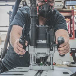 Trend T8EK 2200W 1/2"  Electric Table Compatible Precision Plunge Router 240V