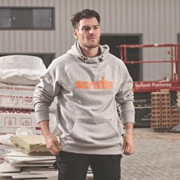 Scruffs Tamworth Hoodie Grey Marl Small 44" Chest