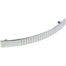 Smith & Locke Dimple Pull Handles Polished Chrome 155mm 2 Pack