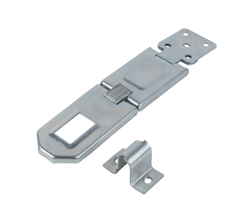 Smith & Locke Heavy Duty Hasp & Staple Zinc 158mm Screwfix