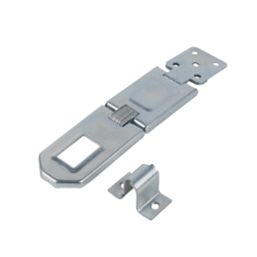 Smith & Locke Heavy Duty Hasp & Staple Zinc 158mm