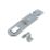Smith & Locke Heavy Duty Hasp & Staple Zinc 158mm