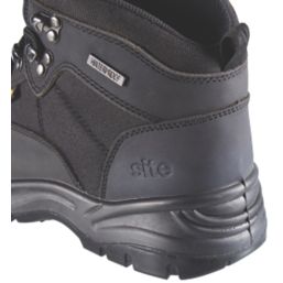 Site Onyx    Safety Boots Black Size 10