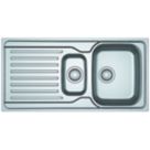 Franke Antea 1.5 Bowl Stainless Steel Reversible Inset Sink & Drainer  1000mm x 500mm