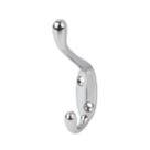 Smith & Locke Hat & Coat Hook Polished Chrome 97mm