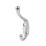 Smith & Locke Hat & Coat Hook Polished Chrome 97mm