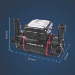 Grundfos 98950216 Regenerative Twin Shower Pump 1.5bar