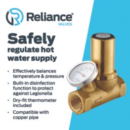 Reliance Valves 1/2" Thermostatic Balancing Valve