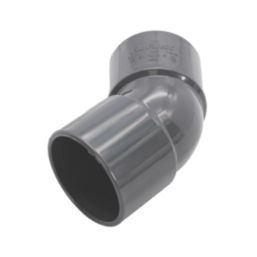 FloPlast Solvent Weld Waste Bend 135° Anthracite Grey 32mm 5 Pack