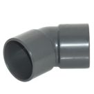 FloPlast Solvent Weld Waste Bend 135° Anthracite Grey 32mm 5 Pack
