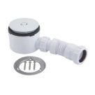 McAlpine 90mm Gloss White Shower Trap