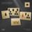 LAP  20A 2-Gang 2-Way Light Switch  Satin Brass with Black Inserts