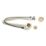 Flomasta Bath Waste Brushed Brass