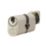 Smith & Locke 5-Pin Oval Cylinder & Turn 35-35 (70mm) Nickel
