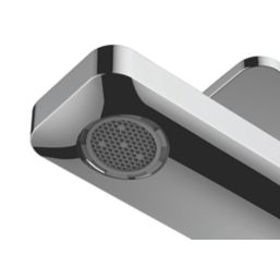 Swirl Carna Chrome 157mm Standard Lever Mono Basin Mixer Tap  With Clicker Waste