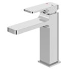 Swirl Carna Chrome 157mm Standard Lever Mono Basin Mixer Tap  With Clicker Waste