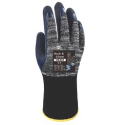 Wonder Grip WG-333 Rock & Stone  General Handling Gloves Grey Medium